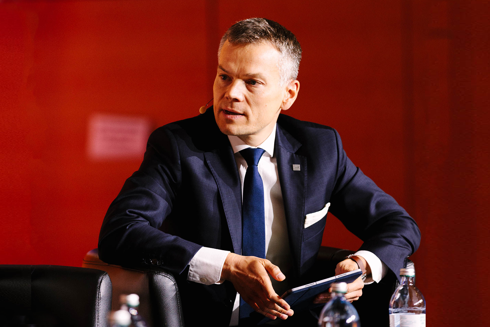 Jacek Jastrzębski during panel