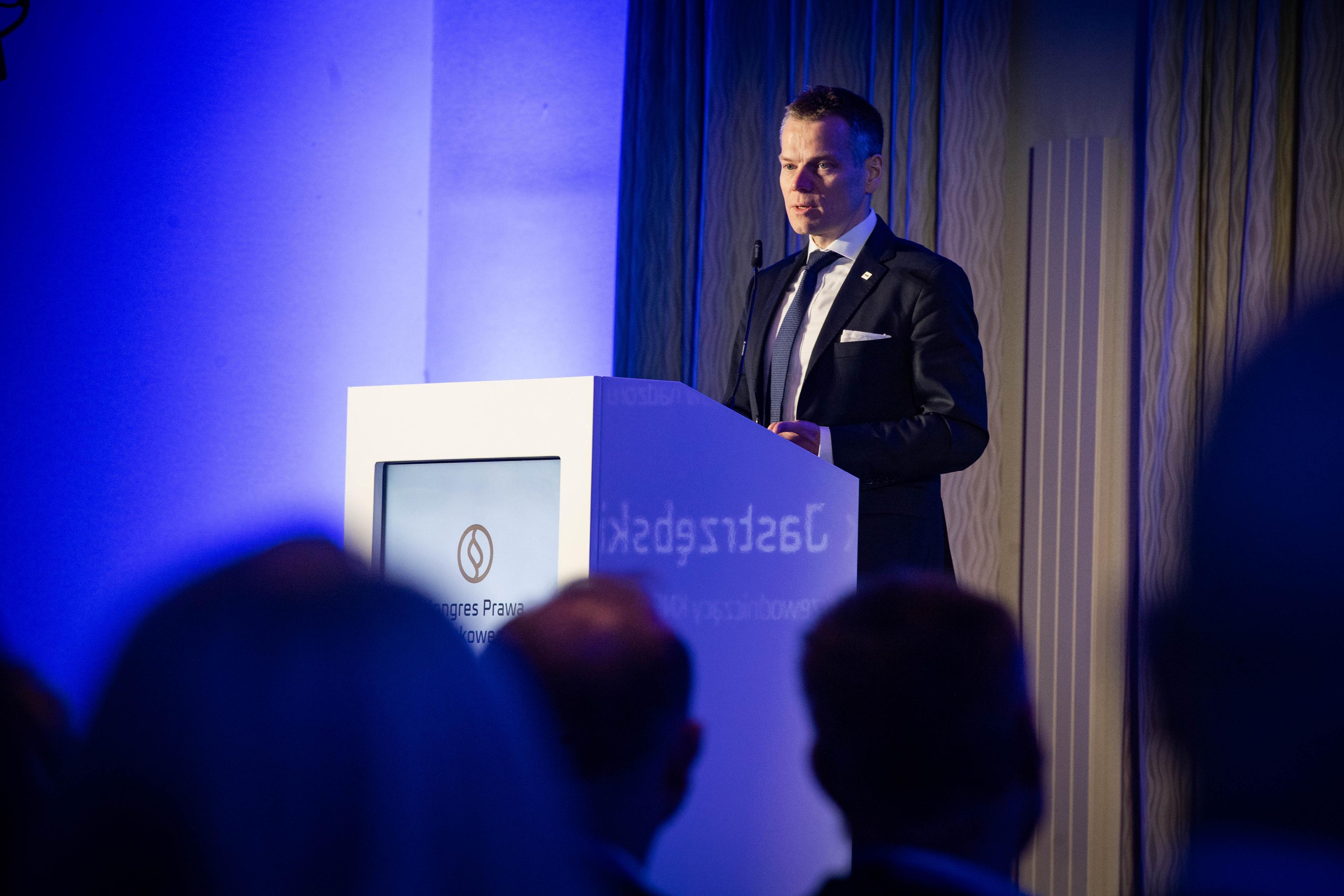 Jacek Jastrzębski on stage