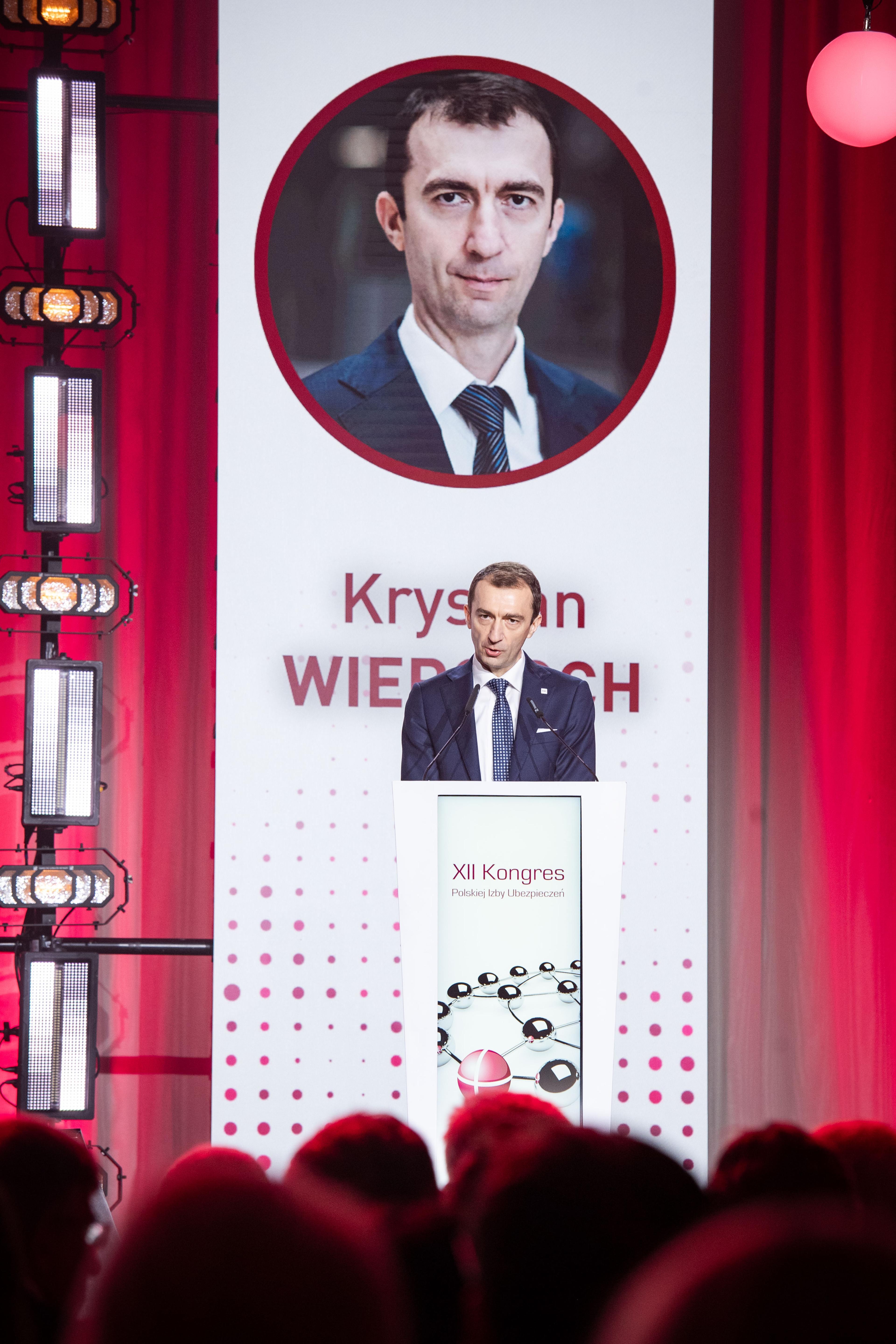 Krystian Wiercioch on stage
