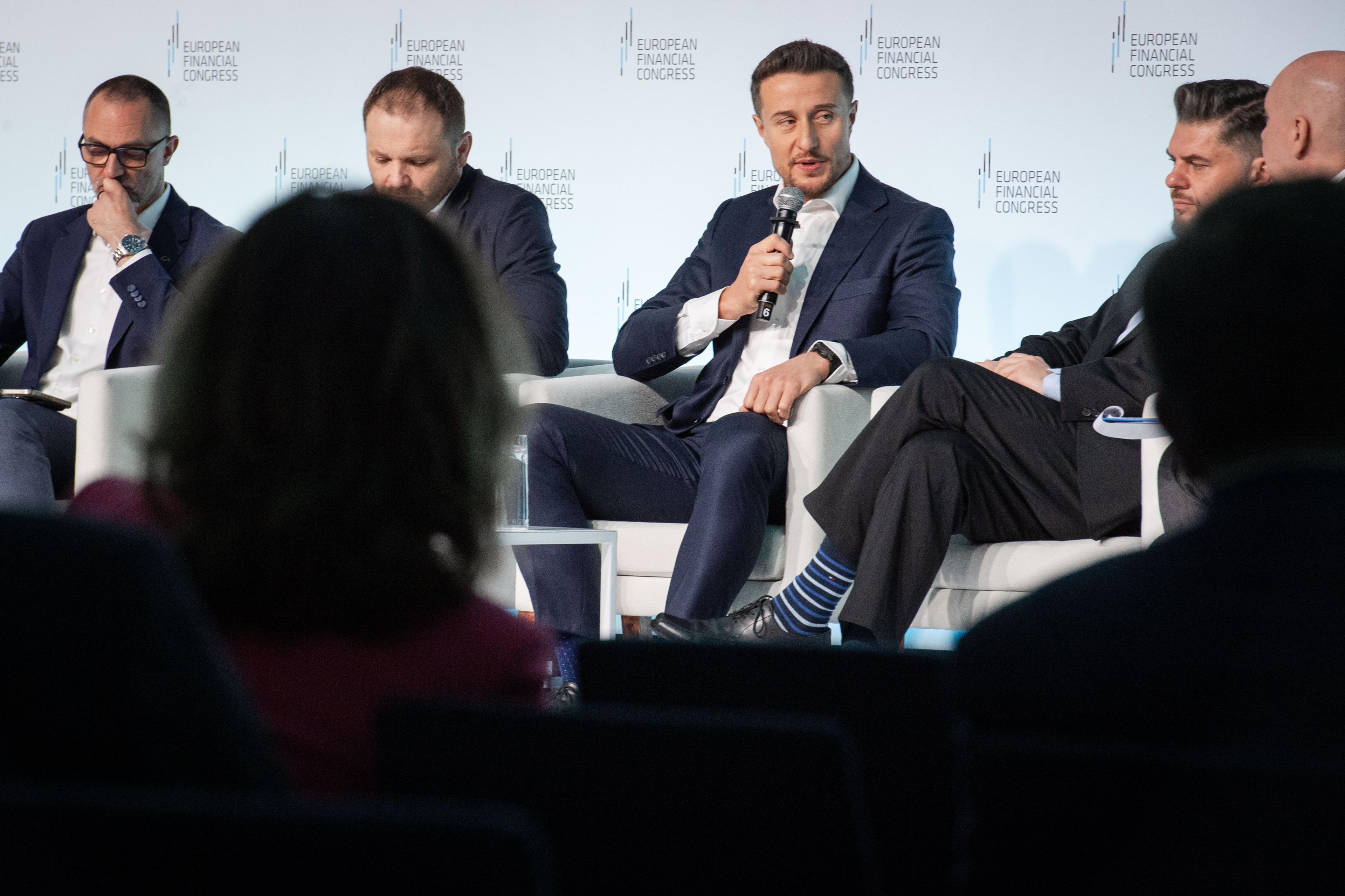 Krzysztof Dąbrowski on stage