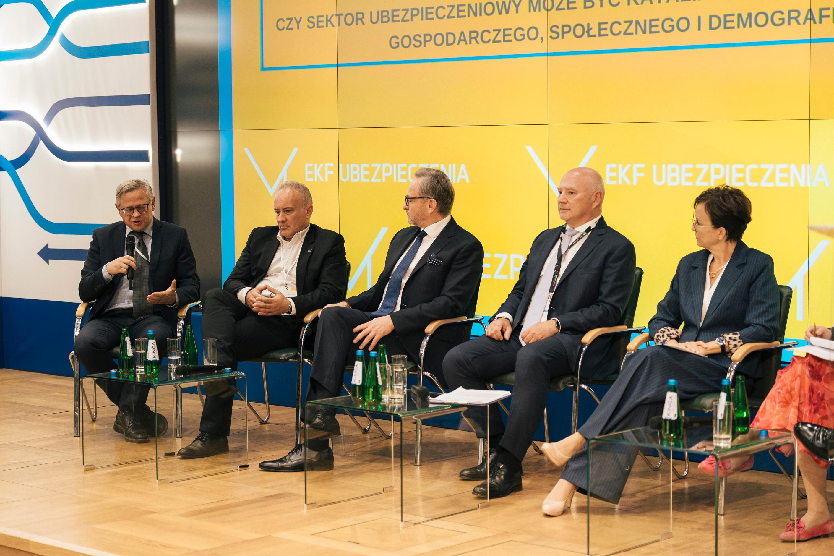 Paweł Lizak during debate