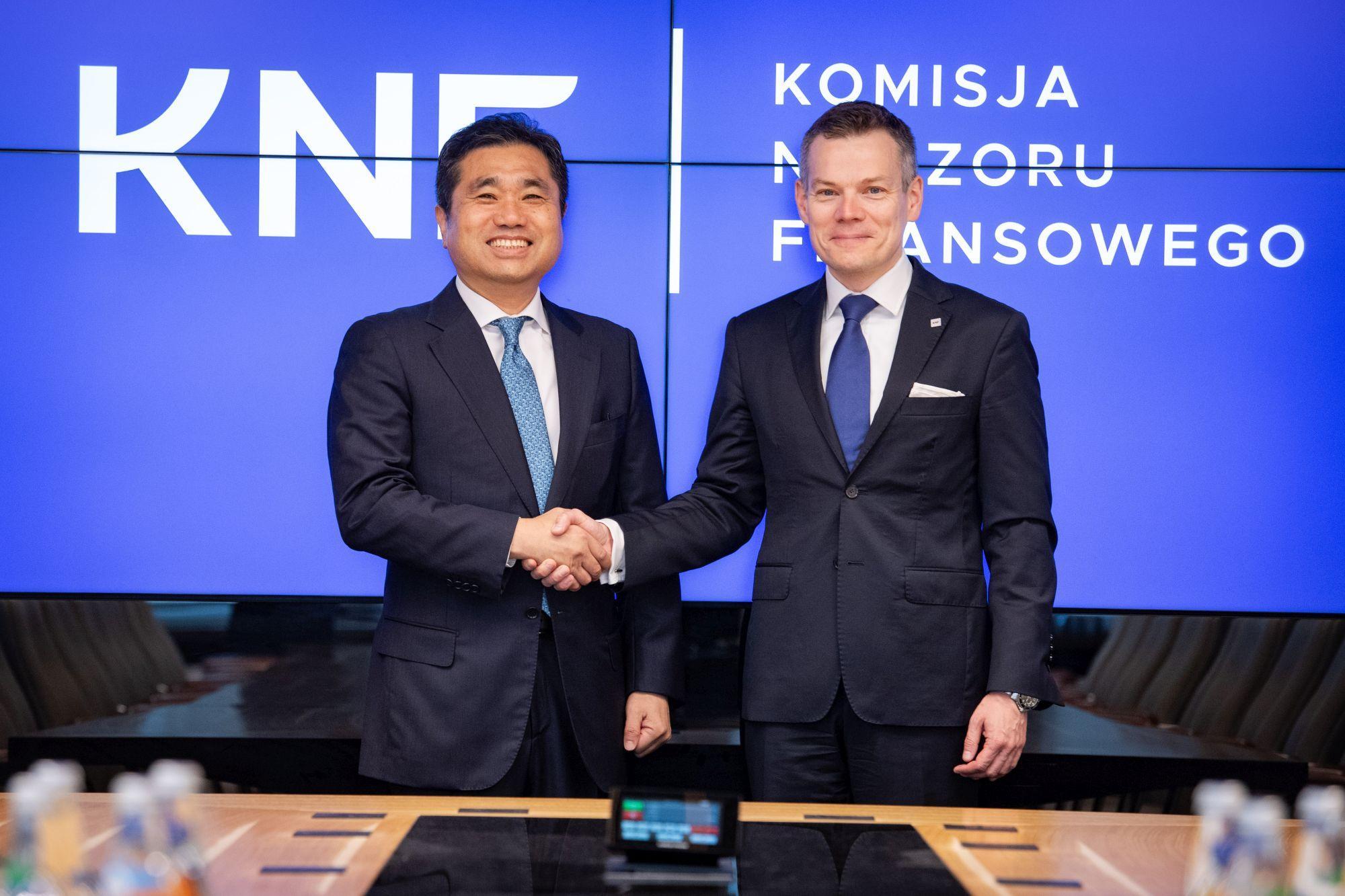 The Chair of the KNF met with the Ambassador of the Republic of Korea in Poland The Chair of the KNF met with the Ambassador of the Republic of Korea in Poland