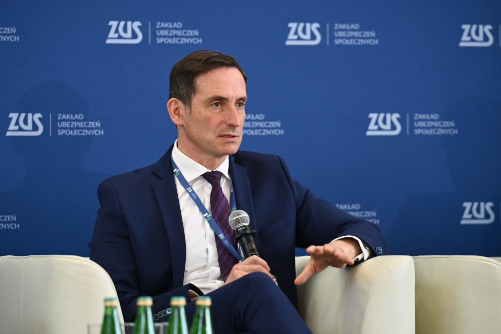Dariusz Adamski wystąpił podczas konferencji organizowanej przez ZUS oraz RF