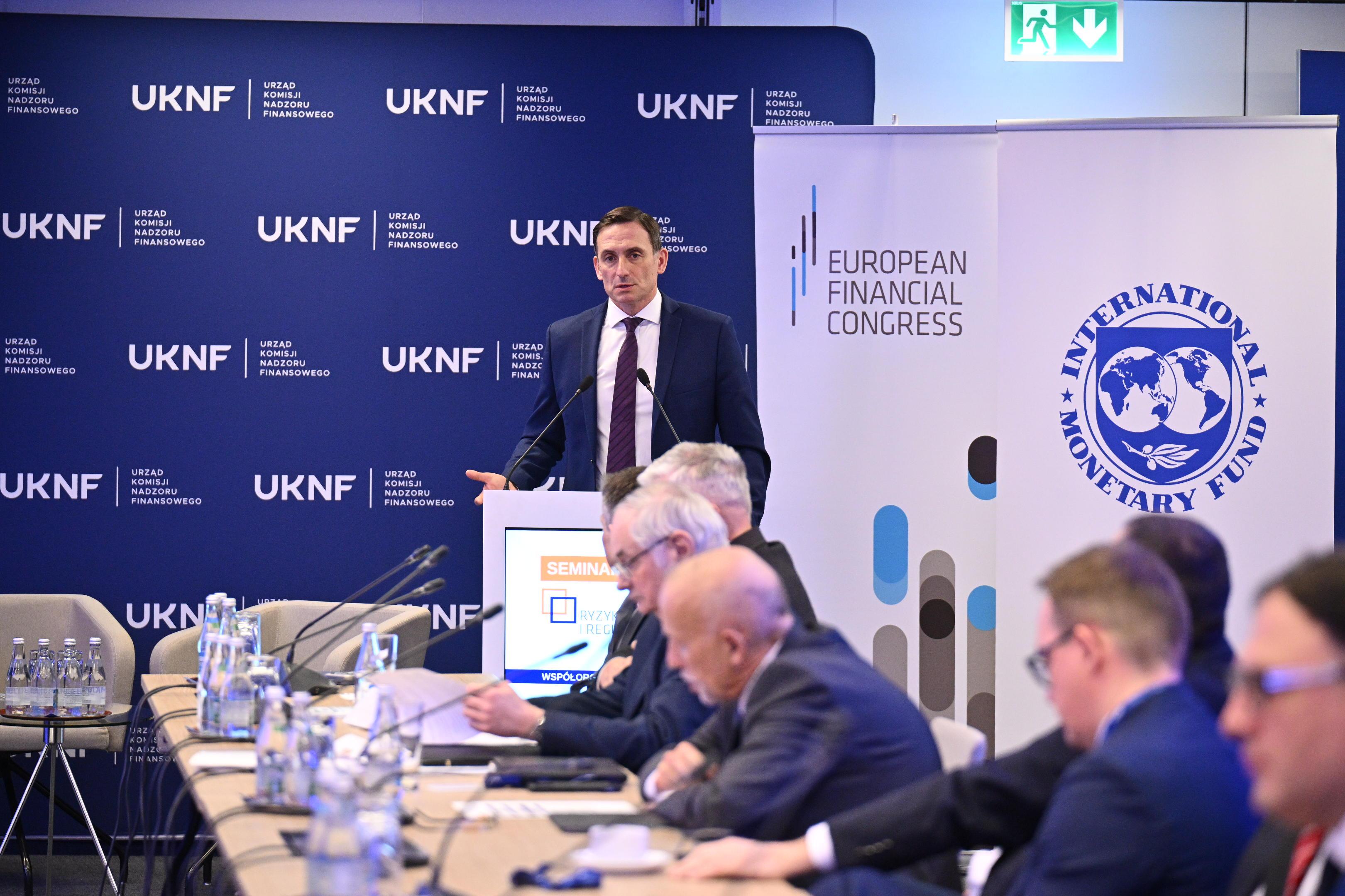 Dariusz Adamski wystąpił podczas seminarium „Ryzyko i Regulacje na Rynku Finansowym”-2