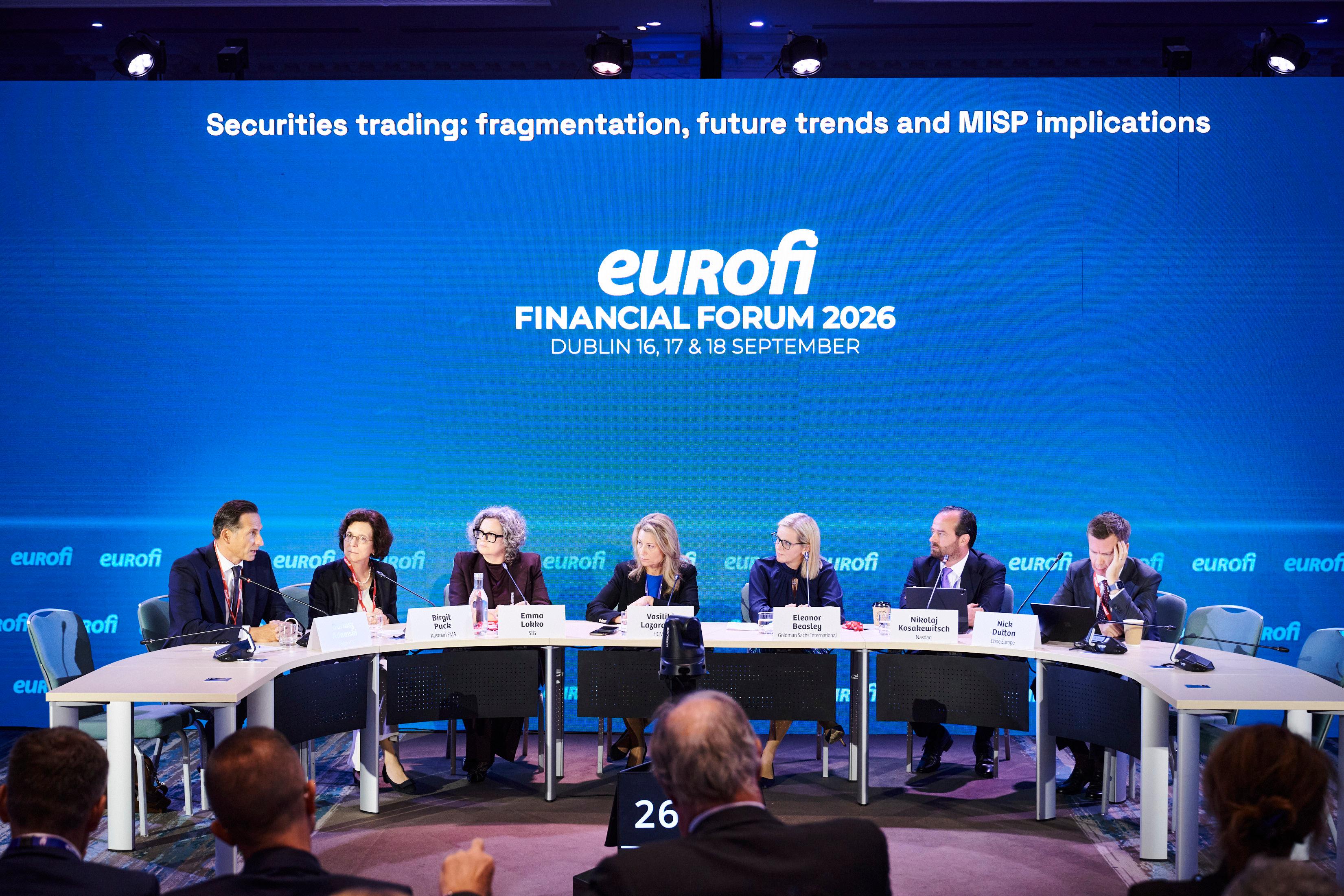 Dariusz Adamski wziął udział w panelu podczas Eurofi Financial Forum 2026_3