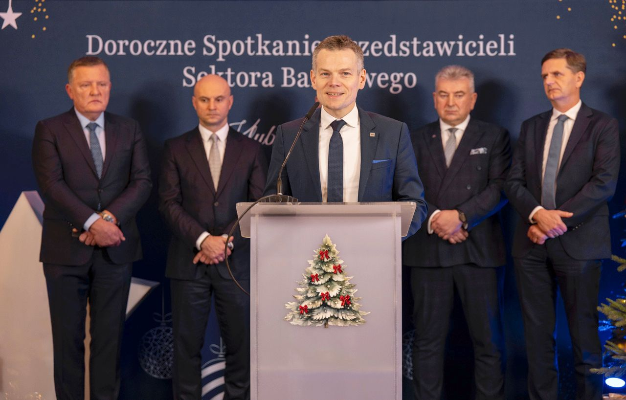 Jacek Jastrzębski wystąpił podczas spotkania środowiska bankowego w ZBP