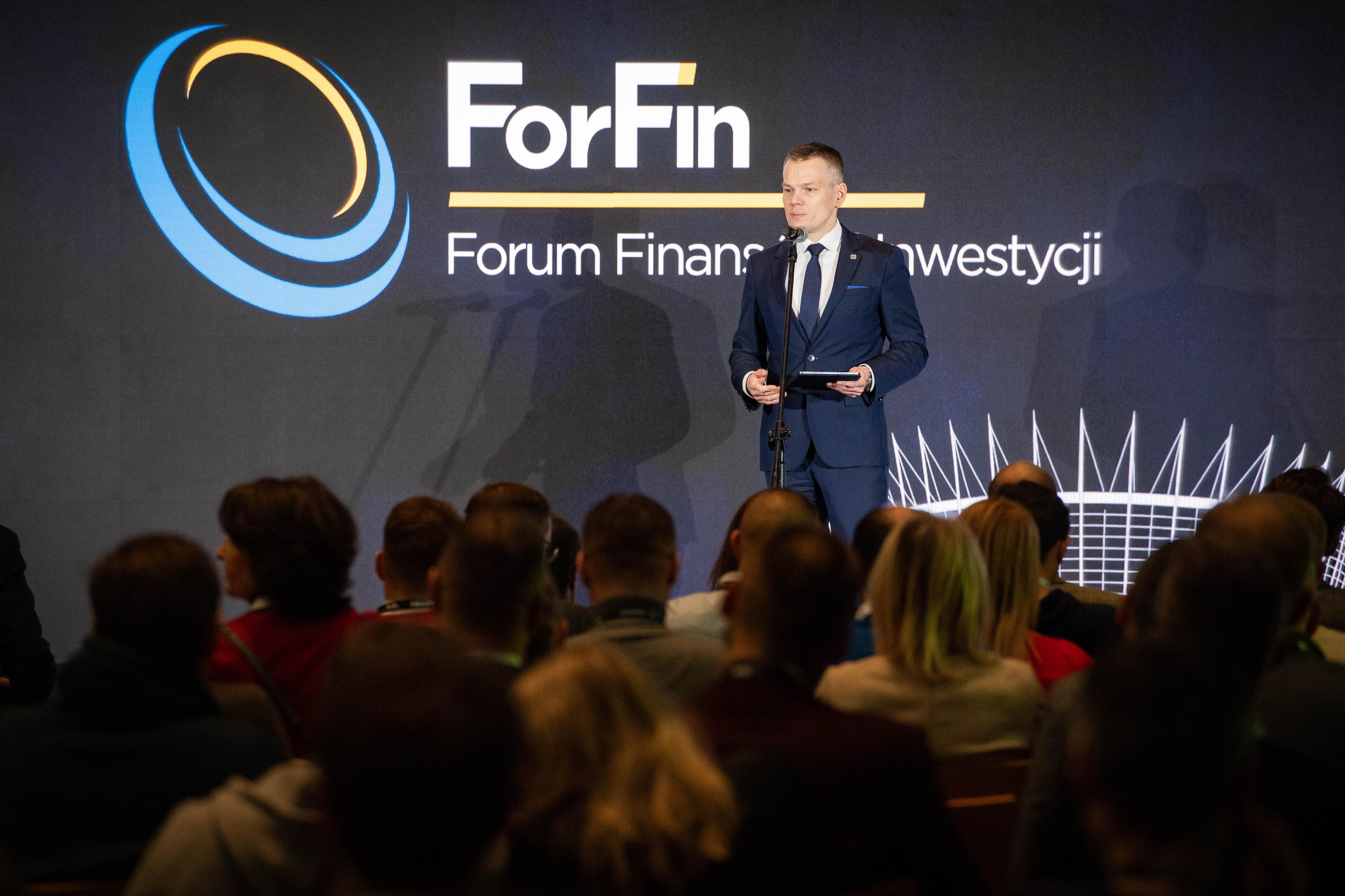 Jacek Jastrzębski wystąpił podczas otwarcia Forum Finansów i Inwestycji ForFin 2025 - 2