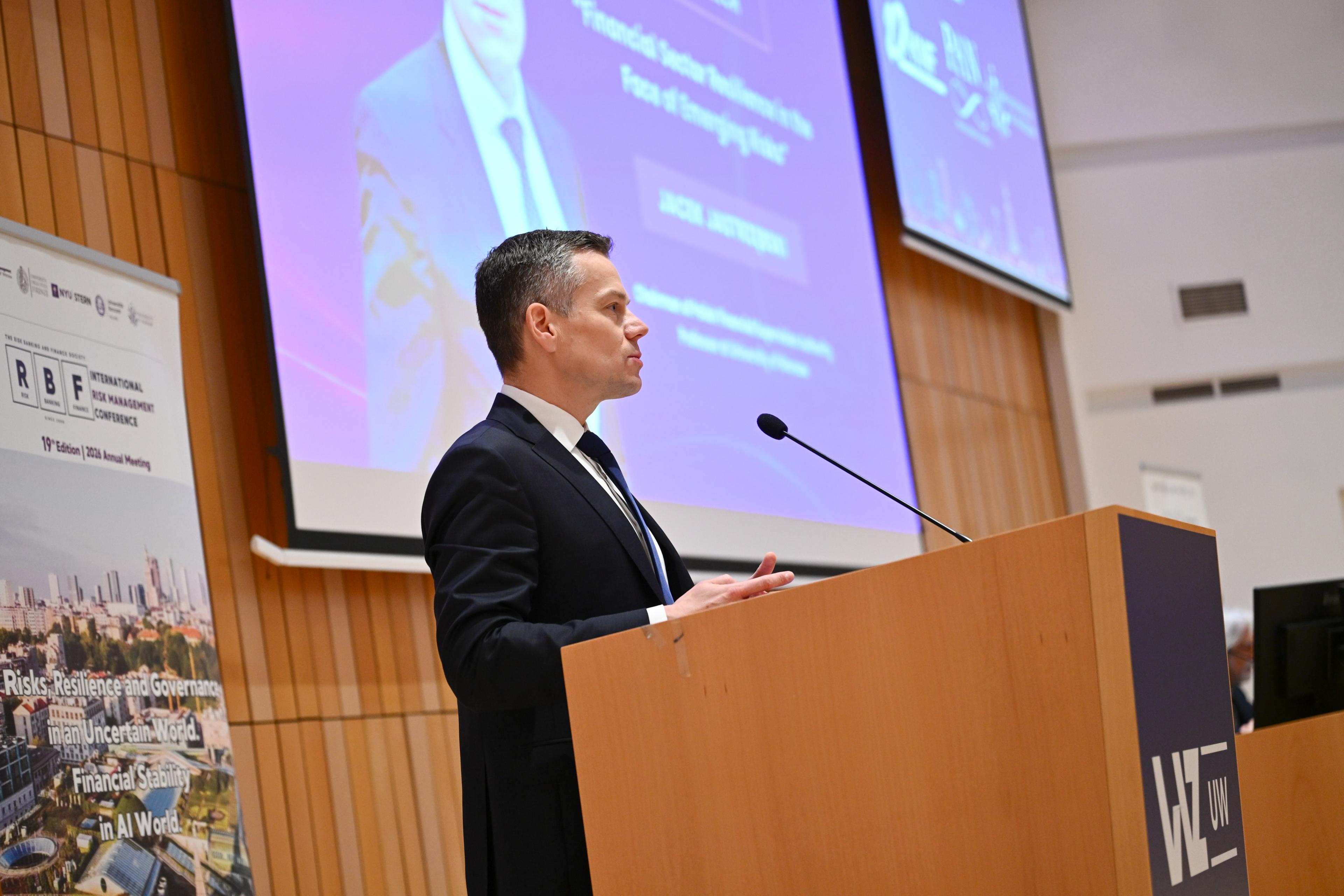 Jacek Jastrzębski otworzył International Risk Management Conference 2026_3
