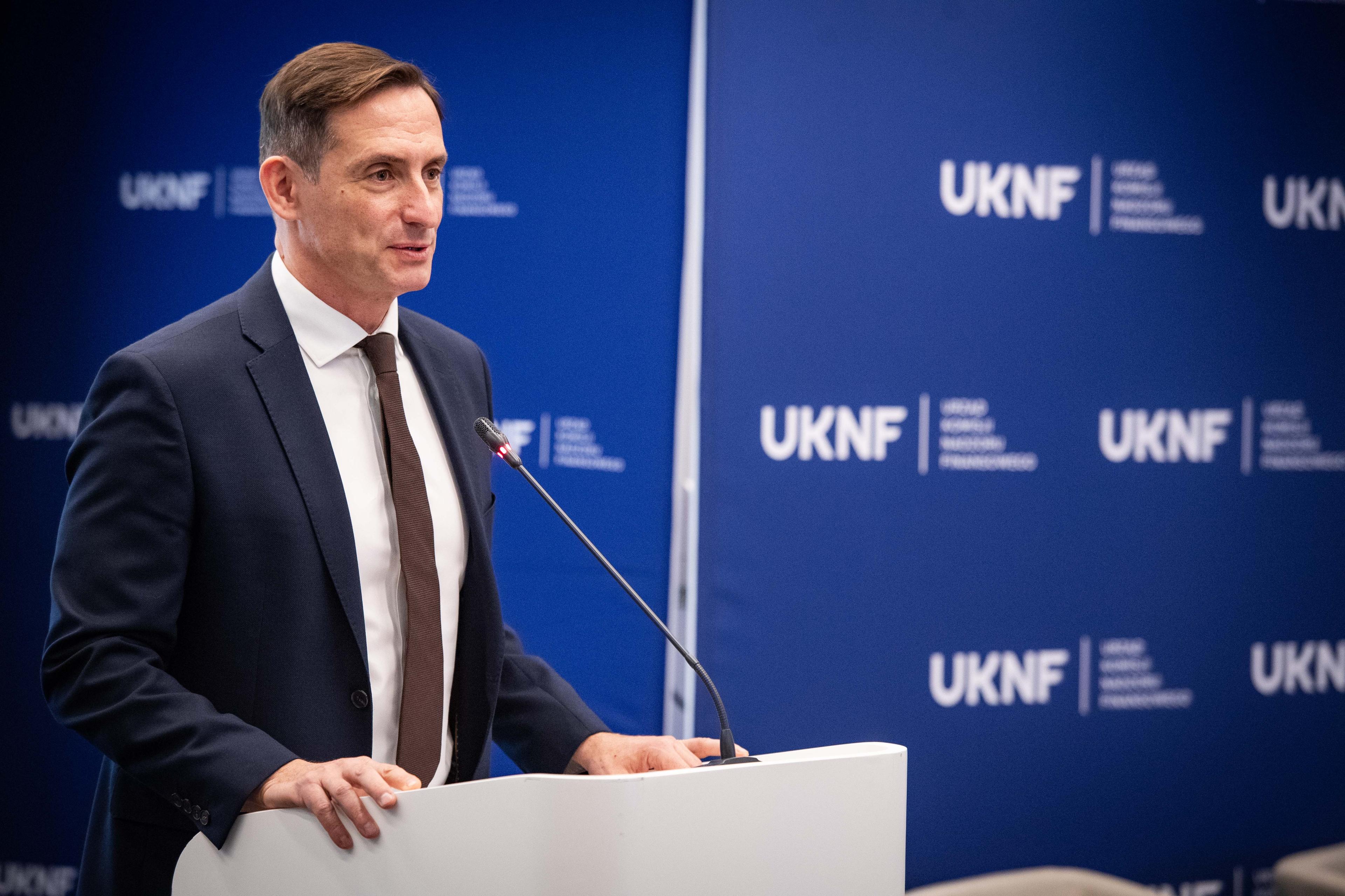 Konferencja PANA–UKNF w której uczetniczył Dariusz Adamski Zastępca Przwodniczacego KNF